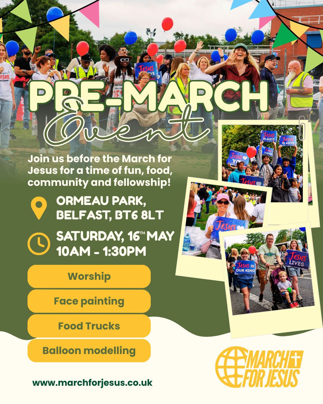 Post-event activities information